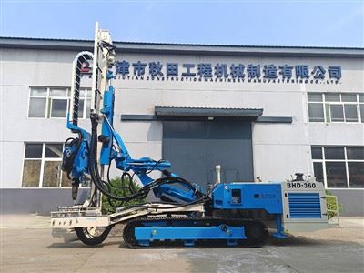 Tracked Anchor Drilling Rig